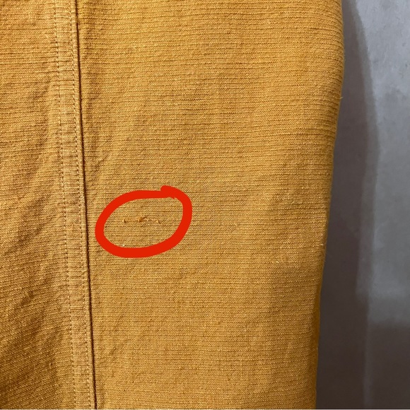 Urban Outfitters | Harley Linen Tie Strap Wide Leg Overalls Jumpsuit Size L - Picture 7 of 16